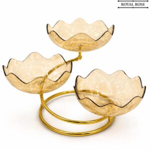 3 Tire Fruit Dish